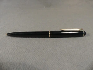 Montblanc No 28 Hebel Kugelschreiber Schwarz / Gold Namensgravur - Bild 1 von 8