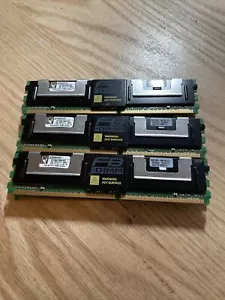 Lot of 6 Kingston KTM5780/4G 8GB 6x2GB Kit ECC DDR2 SDRAM Memory Module  - Picture 1 of 4