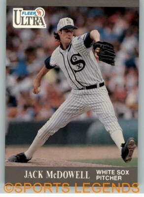 1991 MLB Fleer Ultra #78 Jack McDowell - Image 1 of 2