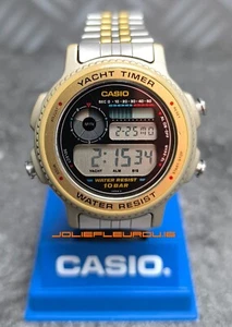 1989 ► CASIO TRW-300 ✅ YACHT TIMER Vintage Uhr 🔴 Made in Japan ► - Bild 1 von 9