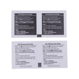 Per X-Raypad Mouse Piede Pattini Piedi Viola Rotondi Puntini Pad - Afbeelding 1 van 12