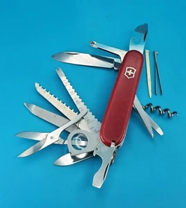 Vintage Victorinox Champion Red Swiss Army Knife Multi Tool! - Picture 1 of 7