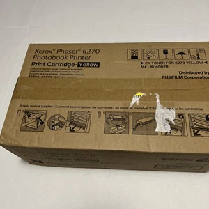 Genuine Fujifilm Xerox 16145620 Yellow Toner for Phaser 6270 Photobook Printer - Picture 1 of 7