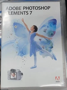 Adobe Photoshop Elements 7 (PC, 2008) - Picture 1 of 2