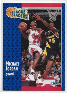 Michael Jordan 1991 1991-1992 Fleer League Leaders Card #220 - Picture 1 of 1