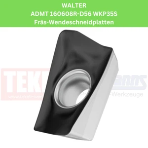10 x WALTER ADMT 160608R-D56 WKP35S Fräs-Wendeplatten für Stahl & Guss - Picture 1 of 1