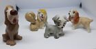 Wade Whimsies Lady & The Tramp x 4 hat box series Lady, Scamp, Peg & Trusty