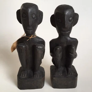 Bulul Pair Ifuago Province Luzon Island Chang Rong Antique Gallery - Picture 1 of 12