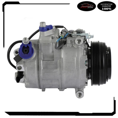 AC A/C Compressor fit for 2010-15 BMW 550i GT 750Li 750i xDrive 4.4L 9154072 - Image 1 of 4