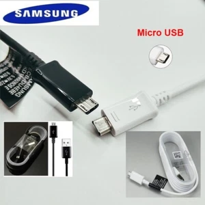 Genuine Samsung 1.5M Micro USB charger cable cord for Galaxy S6 S7 S7 Edge - Picture 1 of 10