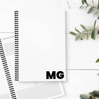 THE GIFTIE COMPANY Things TO DO LIST Notebook Task Planner Personalised Stationery Daily Organiser