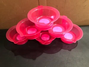 ( 6 PCS) Salon Care Hair Color Mixing Bowl Pink HY20290 NEW FREE SHIPPING - Picture 1 of 9