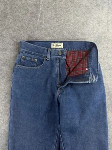 L.L. Bean Jeans Men's Size 4 Reg Denim Blue Original Fit Jeans - Picture 1 of 10
