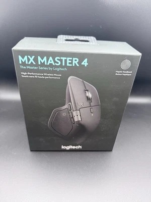 Logitech MX Master 4 Wireless Mouse - 8000 DPI Sensor, Multi-Device (Black) - Image 1 of 2