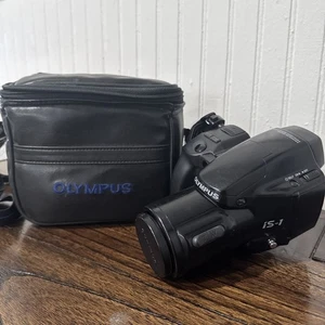 Olympus IS-1 35mm SLR Camera With Bag Tested Working Great - Picture 1 of 4