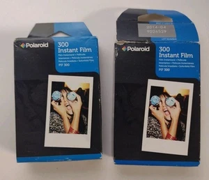 Menge (2) Polaroid 300 Sofortbildkamera Film PIF 300 abgelaufen 2014 zwei Packungen mit 10 - Bild 1 von 5