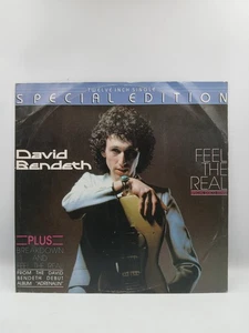 David Bendeth Feel The Real 12” Single Special Edition 33 Single Vinyl TESTED - Picture 1 of 5