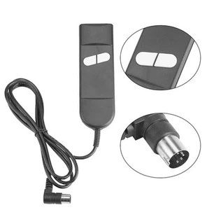 OHNE CLIP Elektrischer Liegeschalter Hand 2 Tasten 5 Pin für Liftstuhl Handfernbedienung - Bild 1 von 3