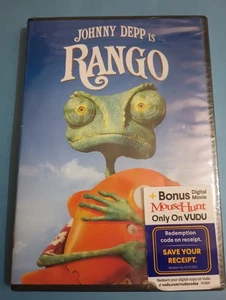 Rango (DVD) Neu Factory Sealed 2011 WideScreen Johnny Depp - Bild 1 von 3