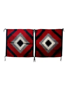 Shania Lee, Rug, Eye Dazzler/Ganado Red, Navajo, 17 1/2" x 17 1/2" - Picture 1 of 3