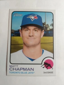 Matt Chapman 2022 Topps Heritage Baseball #659 Toronto Blue Jays - Picture 1 of 2