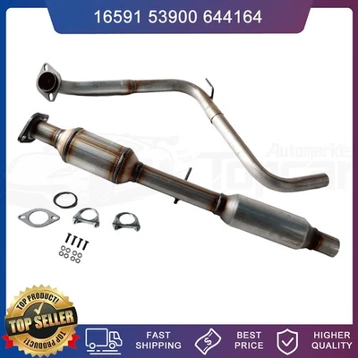 Catalytic Converter & Rear Pipe for 2010 2011 2012 2013 Mazda 3 2.0L / 2.5L Foto 1 de 4