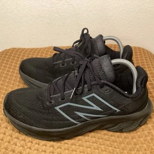 New Balance 1080 V13 Men’s Size 8 Running Shoes M1080T13 Triple black black - Picture 1 of 7