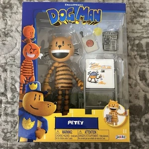 Jakks Pacific Dreamworks Petey Dog Man Movie 5 Inch Figure NEW 2025 Toy - Picture 1 of 6