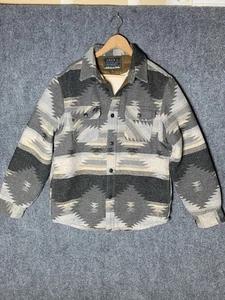 Chaqueta Chaqueta Jachs New York Sherpa Forrada Southwest Tejida Para Hombre Gris Medio - Imagen 1 de 16