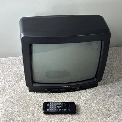 Vintage Orion 13" CRT TV  Model TV1317 Retro Video Gaming Television with REMOTE - Image 1 of 4