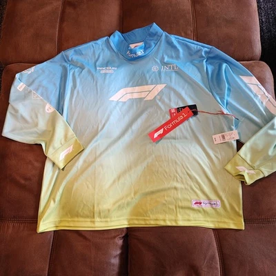 Camisa de manga larga Fórmula 1 Pacsun Eco Apex 2023 para hombre F1 Racing talla L (se adapta a XL) Foto 1 de 4