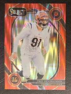 2024 Panini Select Trey Hendrickson Club Red Shock Prizm Serial #176/249 *Indent - Bild 1 von 3