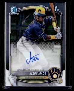 Autógrafos prospectos cromados Jesus Made 2025 Bowman #CPA-JM, envío gratuito - Imagen 1 de 2
