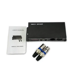 LED RGBW DMX 512 Controller Decoder Dimmer 4 Channel 8A For RGB LED Light C - Picture 1 of 12