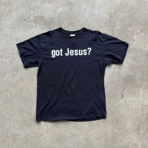 Y2K Got Jesus? Got Milk Parody T-Shirt Large - Picture 1 of 6