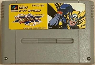 SONIC BLAST MAN SNES SFC Nintendo Super Famicom Versión Japonesa Foto 1 de 2