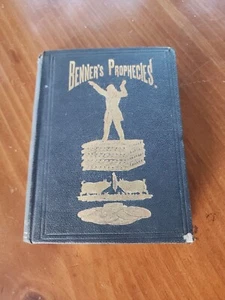 1895 Benner's Prophecies 10th Edition Hardcover Forcast For 1895 Cincinnati - Imagen 1 de 24