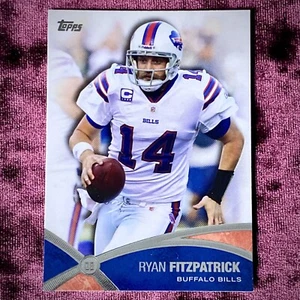 Ryan Fitzpatrick Topps Playmakers MINT Bills Jersey Legends Harvard Allen TNF SP - Bild 1 von 2