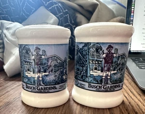 VTG Salt & Pepper Shakers Colonial Williamsburg Virginia Ceramic Oktoberfest - Picture 1 of 6