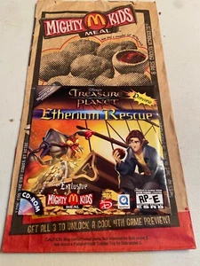 CD-ROM McDonalds Promo Vista previa Etherium Rescue con bolsa - Imagen 1 de 3