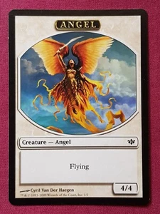 Magic The Gathering CONFLUX ANGEL token card MTG - Bild 1 von 2