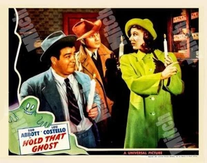 ABBOTT UND COSTELLO in HOLD THAT GHOST 1941 # 5 - 11 x 14 LOBBY SCENE CARD - Bild 1 von 1