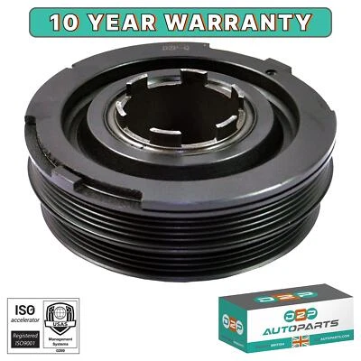 CRANKSHAFT PULLEY VIBRATION DAMPER FOR BMW E87 E46 E90 E91 E61 E83 11237801977 - Image 1 of 4
