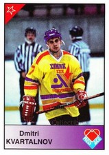 1992-93 Russian Stars Red Ace B #18 Dmitri Kvartalnov