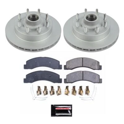 Kit de freio a disco PowerStop - Dianteiro - Compatível com Ford Excursion 2000-2002, Ford F-250 Sup - Imagem 1 de 4