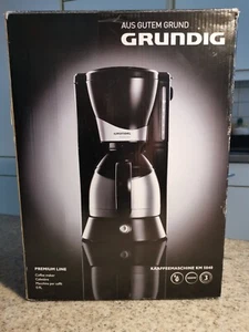 GRUNDIG Kaffeemaschine Premium Line KM5040 Dauerfilter Thermoskanne siehe Fotos: - Bild 1 von 3