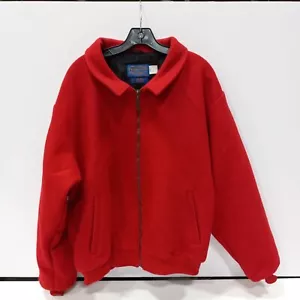 Pendleton Unisex Red Wool Western Themed Jacket Size XXL - Picture 1 of 5