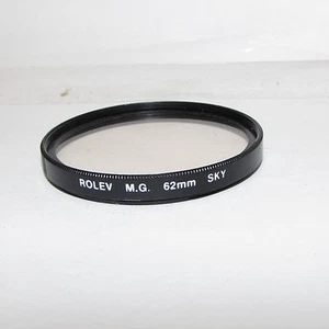 Used Rolev MG SKY Skylight 62mm Lens Filter Made in Japan O30552 - Picture 1 of 2