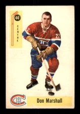 1958-59 Parkhurst #44 Don Marshall VGEX Canadiens 549810