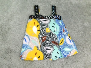 DVF Baby Gap Shirt Girls 5 Tank Top Floral Boho Cotton Flowy - Picture 1 of 4